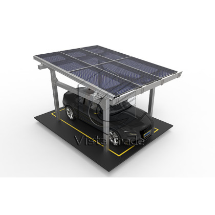 H Type Aluminum Solar Carport Structures